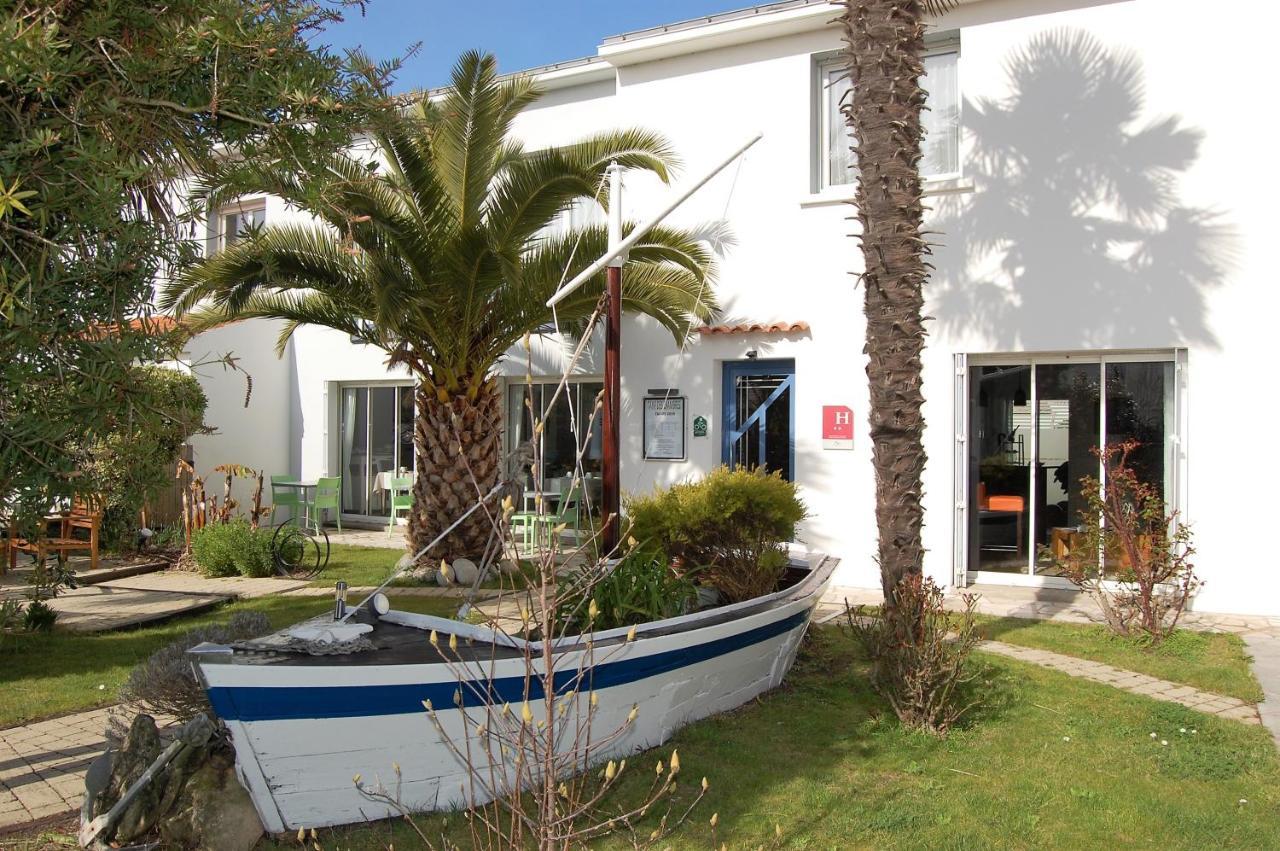 Hotel Le Goeland Barbâtre Exterior foto